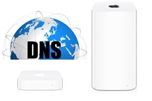 Apple AirMac Extreme / Express の DNS を変更します…